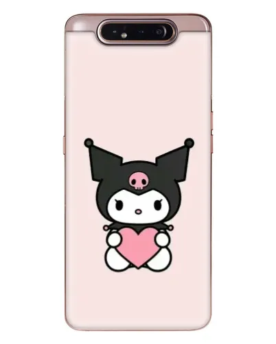 Чохол для Samsung Galaxy a80 2019 ( A805F ) з картинкою «Kuromi та серце»