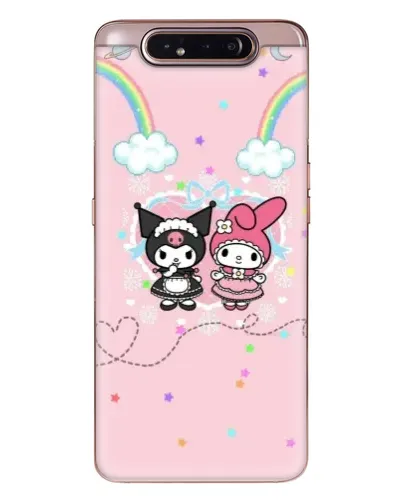 Чохол для Samsung Galaxy a80 2019 ( A805F ) з картинкою «My Melody та Kuromi»