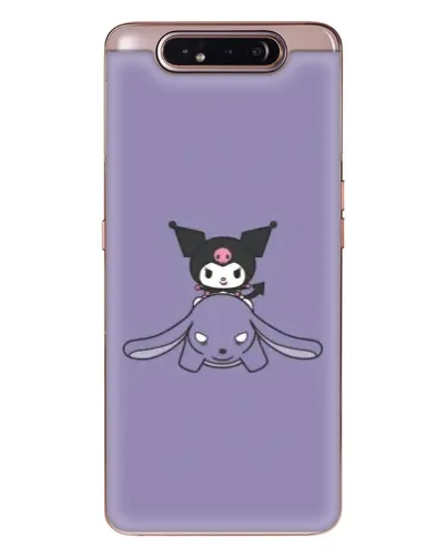 Чохол для Samsung Galaxy a80 2019 ( A805F ) з картинкою «Kuromi на ліловому фоні»