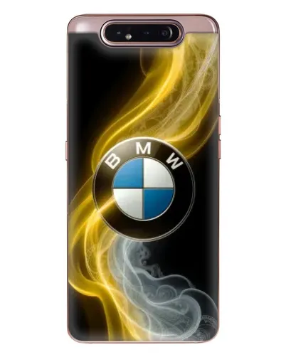 Чохол для Samsung Galaxy a80 2019 ( A805F ) з картинкою «Золотистий дим BMW»
