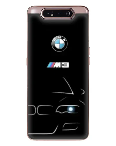 Чохол для Samsung Galaxy a80 2019 ( A805F ) з картинкою «Мінімалістичний принт BMW M3»