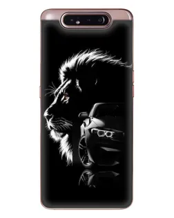 Чохол для Samsung Galaxy a80 2019 ( A805F ) з картинкою «BMW та лев» Чохол для Samsung Galaxy a80 2019 ( A805F ) з картинкою «BMW та лев»