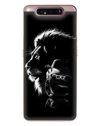 Чохол для Samsung Galaxy a80 2019 ( A805F ) з картинкою «BMW та лев»