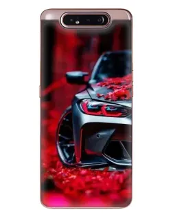 Чохол для Samsung Galaxy a80 2019 ( A805F ) з картинкою «Спортивна BMW та квіти» Чохол для Samsung Galaxy a80 2019 ( A805F ) з картинкою «Спортивна BMW та квіти»