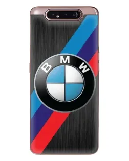 Чохол для Samsung Galaxy a80 2019 ( A805F ) з картинкою «BMW M-stripes стиль» Чохол для Samsung Galaxy a80 2019 ( A805F ) з картинкою «BMW M-stripes стиль»
