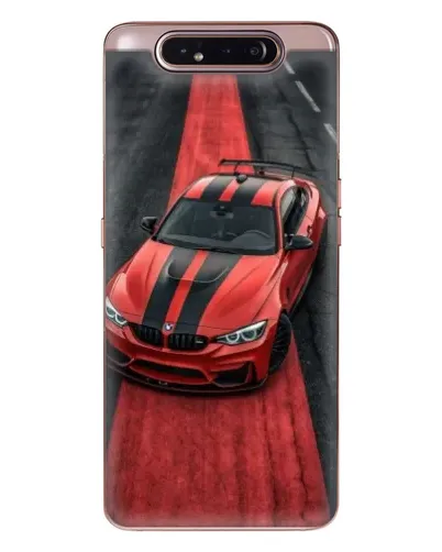 Чохол для Samsung Galaxy a80 2019 ( A805F ) з картинкою «BMW на червоній доріжці»