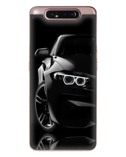 Чехол для Samsung Galaxy a80 2019 ( A805F ) с картинкой «Черная BMW — профиль» Чехол для Samsung Galaxy a80 2019 ( A805F ) с картинкой «Черная BMW — профиль»