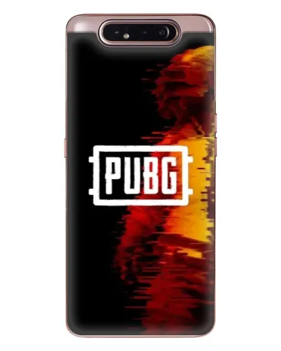Чехол для Samsung Galaxy a80 2019 ( A805F ) с картинкой «Яркий логотип PUBG» Чехол для Samsung Galaxy a80 2019 ( A805F ) с картинкой «Яркий логотип PUBG»