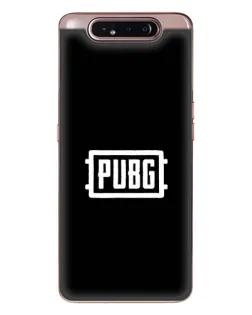 Чехол для Samsung Galaxy a80 2019 ( A805F ) с картинкой «Лого BMW — металлический блеск»