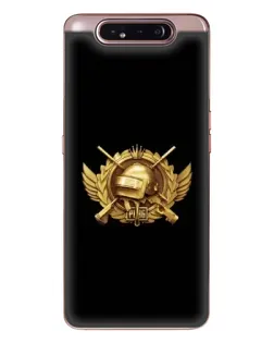 Чехол для Samsung Galaxy a80 2019 ( A805F ) с картинкой «PUBG — оранжевый градиент»