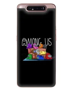 Чохол для Samsung Galaxy a80 2019 ( A805F ) з картинкою «Логотип Among Us»