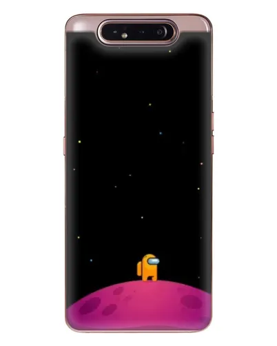 Чехол для Samsung Galaxy a80 2019 ( A805F ) с картинкой «Одинокий герой на планете»