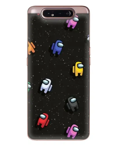 Чехол для Samsung Galaxy a80 2019 ( A805F ) с картинкой «Космический паттерн Among Us»