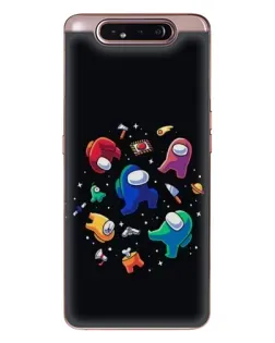 Чехол для Samsung Galaxy a80 2019 ( A805F ) с картинкой «Among Us космос»