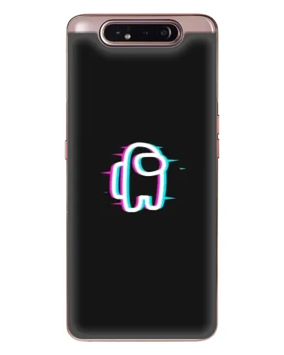 Чехол для Samsung Galaxy a80 2019 ( A805F ) с картинкой «Among Us неон»