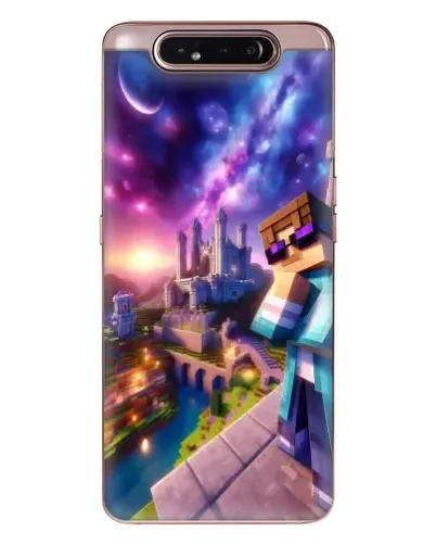 Чохол для Samsung Galaxy a80 2019 ( A805F ) з картинкою «Стів та космос» Чохол для Samsung Galaxy a80 2019 ( A805F ) з картинкою «Стів та космос»