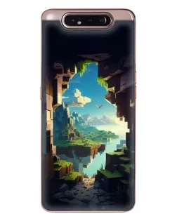 Чохол для Samsung Galaxy a80 2019 ( A805F ) з картинкою «Вид з печери»