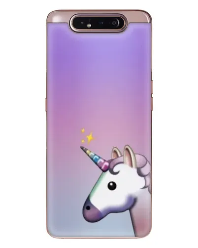 Чехол для Samsung Galaxy a80 2019 ( A805F ) с картинкой «Единорог градиент»