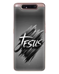 Чехол для Samsung Galaxy a80 2019 ( A805F ) с картинкой «Надпись Jesus Graffiti»