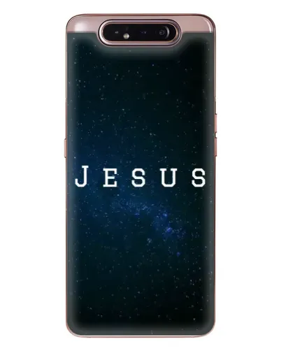 Чехол для Samsung Galaxy a80 2019 ( A805F ) с картинкой «Звездное небо Jesus»