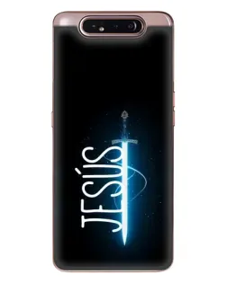 Чехол для Samsung Galaxy a80 2019 ( A805F ) с картинкой «Меч Духа Jesus»