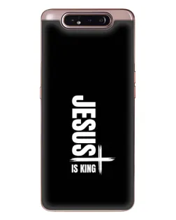 Чехол для Samsung Galaxy a80 2019 ( A805F ) с картинкой «Вертикаль веры Jesus»