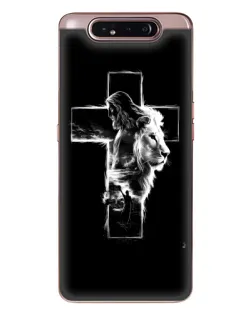 Чехол для Samsung Galaxy a80 2019 ( A805F ) с картинкой «Сияющий крест Jesus»