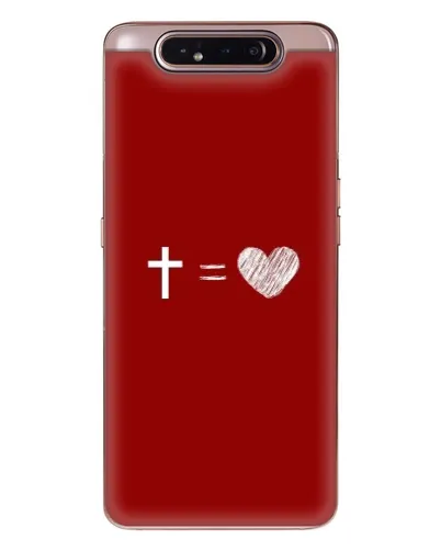 Чехол для Samsung Galaxy a80 2019 ( A805F ) с картинкой «Уравнение любви» Чехол для Samsung Galaxy a80 2019 ( A805F ) с картинкой «Уравнение любви»