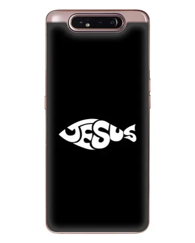 Чехол для Samsung Galaxy a80 2019 ( A805F ) с картинкой «Рыба Jesus» Чехол для Samsung Galaxy a80 2019 ( A805F ) с картинкой «Рыба Jesus»