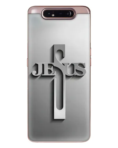 Чехол для Samsung Galaxy a80 2019 ( A805F ) с картинкой «Металлический крест Jesus» Чехол для Samsung Galaxy a80 2019 ( A805F ) с картинкой «Металлический крест Jesus»