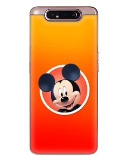 Чехол для Samsung Galaxy a80 2019 ( A805F ) с картинкой «Mickey в круге»