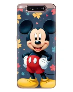 Чехол для Samsung Galaxy a80 2019 ( A805F ) с картинкой «Осенний Mickey Mouse»
