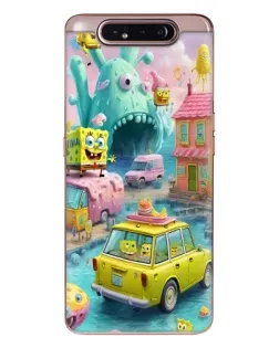 Чехол для Samsung Galaxy a80 2019 ( A805F ) с картинкой «Монстр-трак приключения»