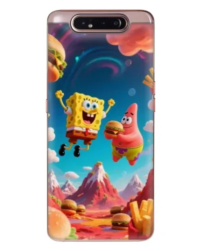 Чехол для Samsung Galaxy a80 2019 ( A805F ) с картинкой «Космический фастфуд» Чехол для Samsung Galaxy a80 2019 ( A805F ) с картинкой «Космический фастфуд»