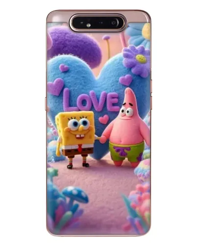 Чехол для Samsung Galaxy a80 2019 ( A805F ) с картинкой «Губка Боб Патрик» Чехол для Samsung Galaxy a80 2019 ( A805F ) с картинкой «Губка Боб Патрик»