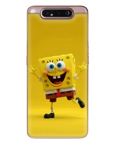 Чехол для Samsung Galaxy a80 2019 ( A805F ) с картинкой «Позитивный Губка Боб» Чехол для Samsung Galaxy a80 2019 ( A805F ) с картинкой «Позитивный Губка Боб»