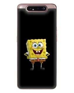Чехол для Samsung Galaxy a80 2019 ( A805F ) с картинкой «Классический Губка Боб»