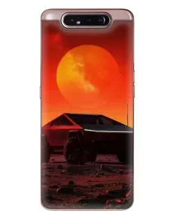 Чехол для Samsung Galaxy a80 2019 ( A805F ) с картинкой «Cybertruck на Марсе» Чехол для Samsung Galaxy a80 2019 ( A805F ) с картинкой «Cybertruck на Марсе»