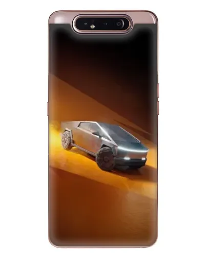 Чехол для Samsung Galaxy a80 2019 ( A805F ) с картинкой «Cybertruck в пустыне»