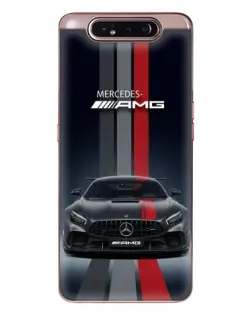 Чохол для Samsung Galaxy a80 2019 ( A805F ) з картинкою «Mercedes — білий карбон» Чохол для Samsung Galaxy a80 2019 ( A805F ) з картинкою «Mercedes — білий карбон»