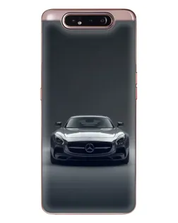 Чохол для Samsung Galaxy a80 2019 ( A805F ) з картинкою «Mercedes на чорному» Чохол для Samsung Galaxy a80 2019 ( A805F ) з картинкою «Mercedes на чорному»