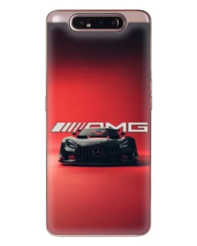 Чохол для Samsung Galaxy a80 2019 ( A805F ) з картинкою «Mercedes AMG — червона лінія»