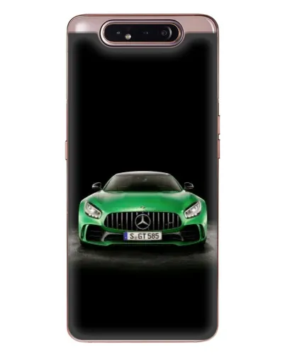 Чохол для Samsung Galaxy a80 2019 ( A805F ) з картинкою «Mercedes — неоновий лого»