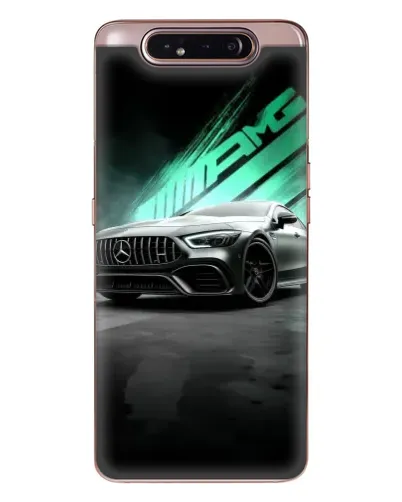 Чохол для Samsung Galaxy a80 2019 ( A805F ) з картинкою «Темний Mercedes AMG»