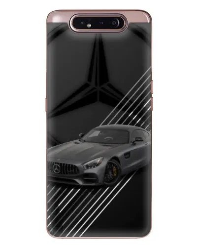 Чохол для Samsung Galaxy a80 2019 ( A805F ) з картинкою «Mercedes AMG — графіка»