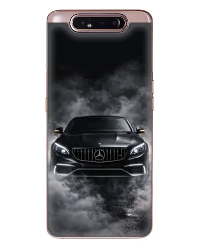 Чохол для Samsung Galaxy a80 2019 ( A805F ) з картинкою «Mercedes у диму»