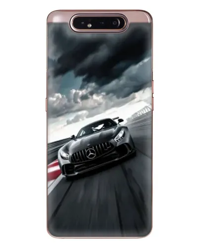 Чохол для Samsung Galaxy a80 2019 ( A805F ) з картинкою «Гоночний Mercedes AMG»