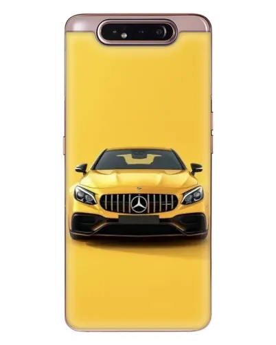 Чохол для Samsung Galaxy a80 2019 ( A805F ) з картинкою «Жовтий Mercedes GT»