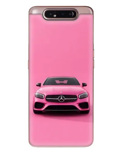 Чехол для Samsung Galaxy a80 2019 ( A805F ) с картинкой «Розовый Mercedes AMG» Чехол для Samsung Galaxy a80 2019 ( A805F ) с картинкой «Розовый Mercedes AMG»