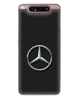 Чохол для Samsung Galaxy a80 2019 ( A805F ) з картинкою «Карбоновий Mercedes стиль» Чохол для Samsung Galaxy a80 2019 ( A805F ) з картинкою «Карбоновий Mercedes стиль»